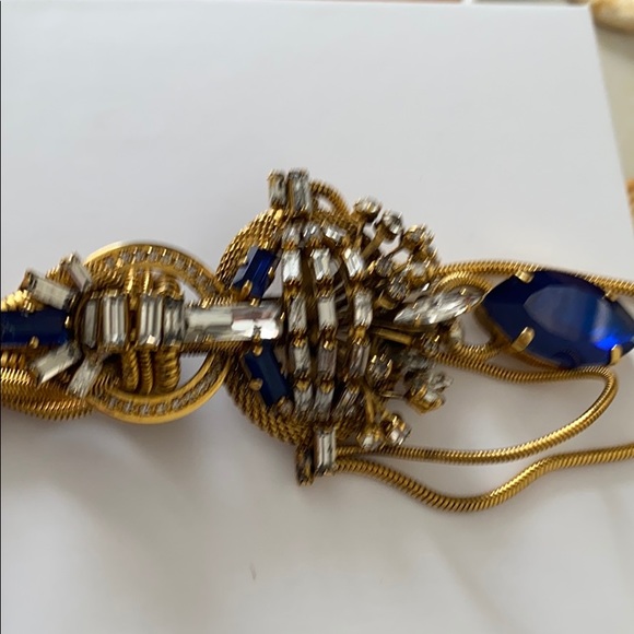 Erickson Beamon 22k plate crystal necklace - Picture 5 of 5